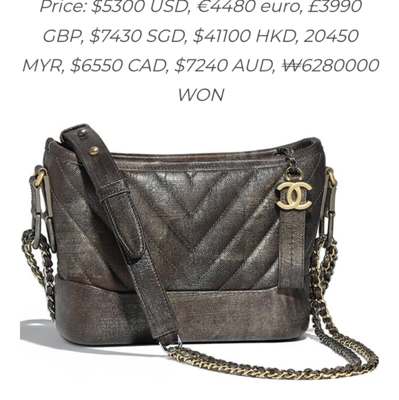 ❌️SOLD❌️Chanel caviar gabrielle hobo small bag - Picture 8 of 17